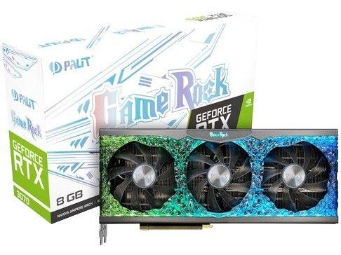 Placa de Vídeo Palit GeForce RTX 3070 8GB - GDDR6 256 bits